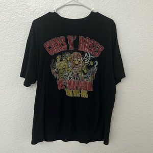 Guns n Roses black tee for men